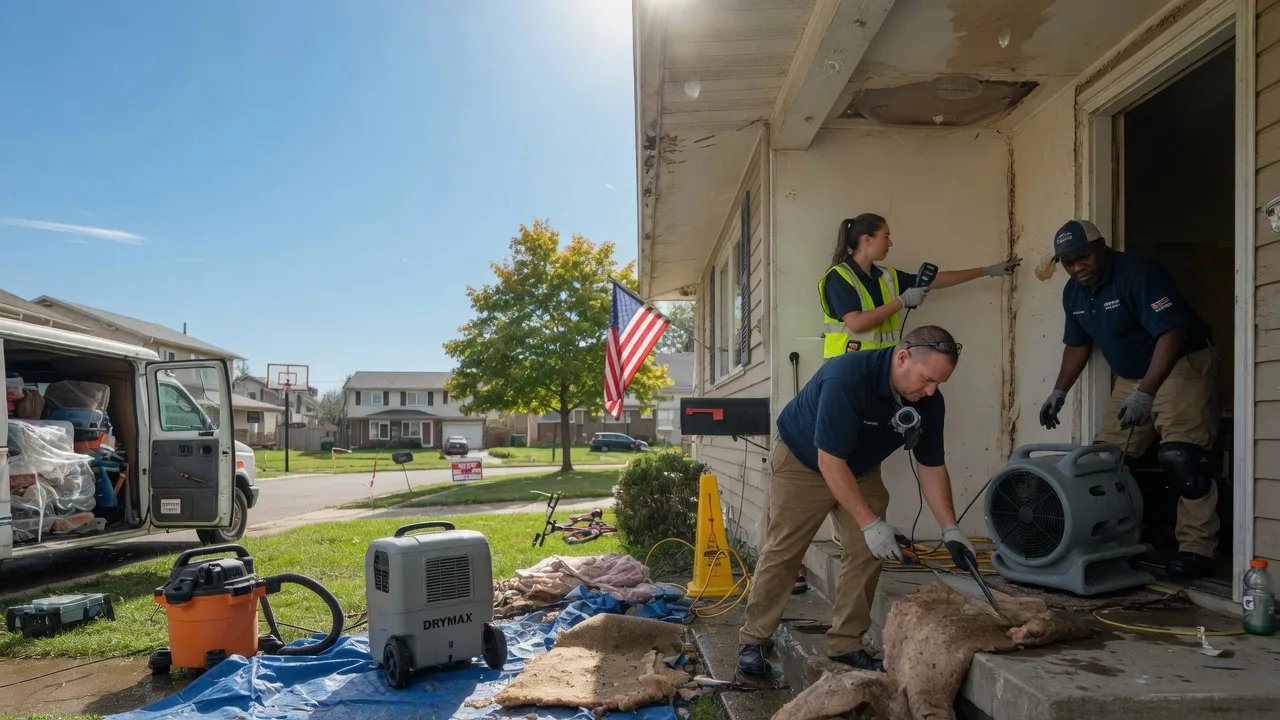 Water Damage Restoration in Mississippi near me